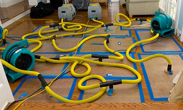 Professional Crawl Space Water Removal technician working in East Kingston, NH